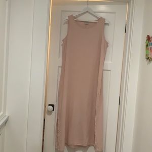 Light pink cotton gauze dress
